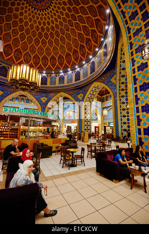 Vereinigte Arabische Emirate, Dubai, Ibn Battuta Mall Einkaufszentrum, iranische Gebiet Stockfoto