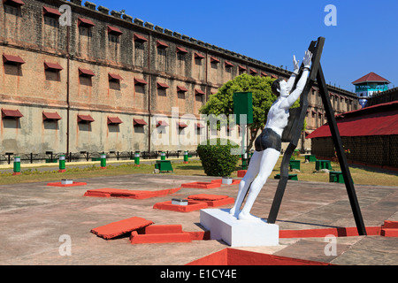 Cellular Jail Museum, Portblair, Andamanen, Indien, Asien Stockfoto