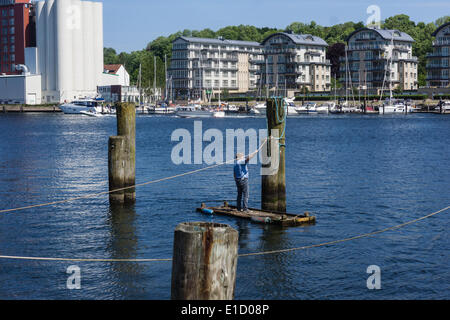 Flensburg, Deutschland. 30. Mai 2014. Eindrücke des ersten Tages des Rum Regatta 2014 Flensburg in Flensburg, Schleswig-Holstein, Nord-Deutschland-Kredit genommen: Björn Deutschmann/Alamy Live News Stockfoto