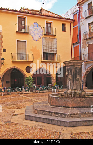 Die Almudin Square, Onda, Spanien Stockfoto