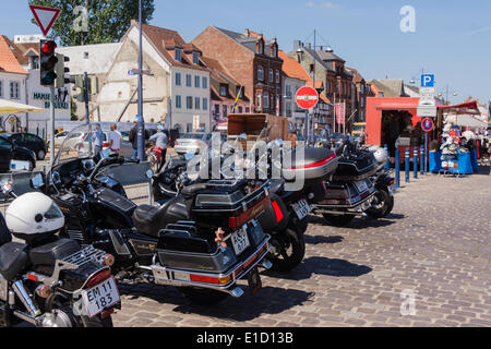 Flensburg, Deutschland. 30. Mai 2014. Eindrücke des ersten Tages des Rum Regatta 2014 Flensburg in Flensburg, Schleswig-Holstein, Nord-Deutschland-Kredit genommen: Björn Deutschmann/Alamy Live News Stockfoto