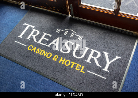 Brisbane Australia, Brisbane Square, Queen Street, Treasury Casino &, Hotel, Gebäude, Innenbereich, Lobby, Teppich, AU140313062 Stockfoto