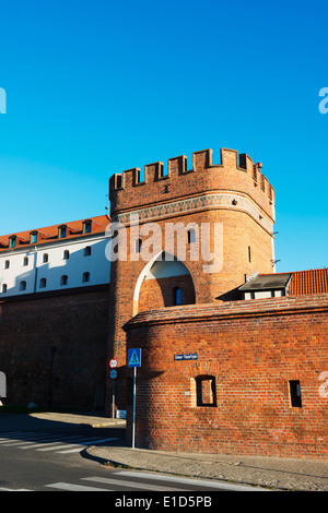 Europa, Polen, Gdansk und Pommern, Torun, UNESCO-mittelalterliche Altstadt, Kloster Tor Stockfoto