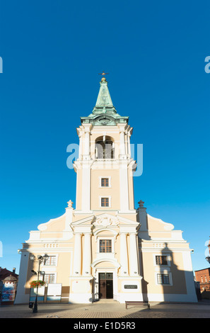 Europa, Polen, Danzig und Pommern, Torun, UNESCO-mittelalterliche Altstadt, Jesuitenkirche Stockfoto
