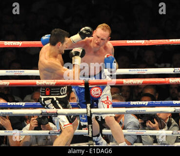 Wembley Stadium, London, UK. 31. Mai 2014. WBA und IBF Super-Mittelgewichts-World Championship Carl Froch gegen George Groves Credit: Action Plus Sport/Alamy Live News Stockfoto