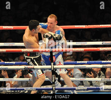 Wembley Stadium, London, UK. 31. Mai 2014. WBA und IBF Super-Mittelgewichts-World Championship Carl Froch gegen George Groves Credit: Action Plus Sport/Alamy Live News Stockfoto