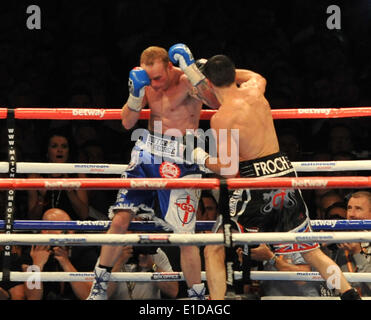 Wembley Stadium, London, UK. 31. Mai 2014. WBA und IBF Super-Mittelgewichts-World Championship Carl Froch gegen George Groves Credit: Action Plus Sport/Alamy Live News Stockfoto