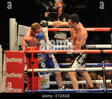 Wembley Stadium, London, UK. 31. Mai 2014. WBA und IBF Super-Mittelgewichts-World Championship Carl Froch gegen George Groves Credit: Action Plus Sport/Alamy Live News Stockfoto