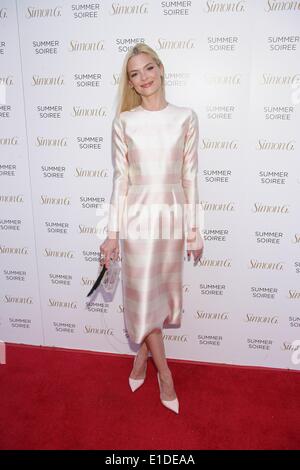 Jaime King im Ankunftsbereich für jährliche Simon G Soiree, Four Seasons Hotel, Las Vegas, NV 31. Mai 2014. Foto von: James Atoa/Everett Collection Stockfoto