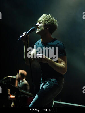 Paolo Nutini bespielt Brighton Centre, Brighton Brighton Centre am 31.05.2014.  Personen im Bild: Paolo Nutini, Paolo Giovanni Nutini. Bild von Julie Edwards Stockfoto