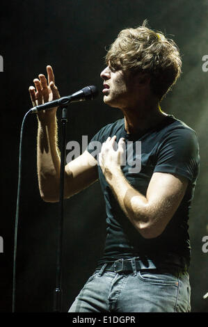 Paolo Nutini bespielt Brighton Centre, Brighton Brighton Centre am 31.05.2014.  Personen im Bild: Paolo Nutini, Paolo Giovanni Nutini. Bild von Julie Edwards Stockfoto