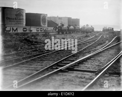 Vacuum Oil Company, Lisboa, Portugal Stockfoto