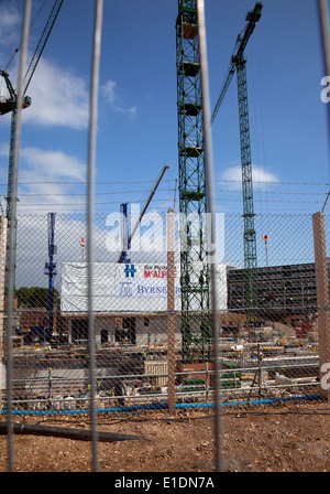 Grundstein gelegt für die neue US-Botschaft in Nine Elms, London Stockfoto