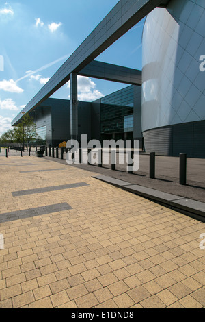 Der unverwechselbare Emirates-Arena in Glasgow Stockfoto