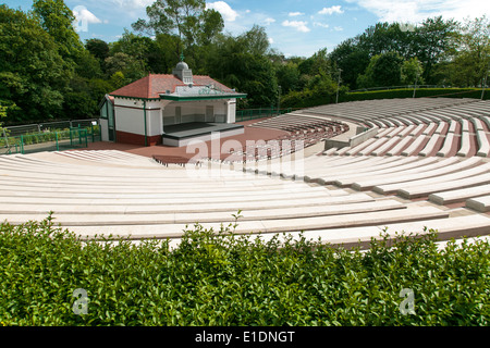 Der neu renovierte Kelvingrove Park-Musikpavillon Stockfoto