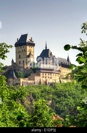 Burg Karlstein Stockfoto