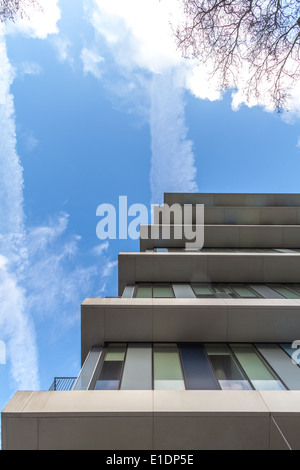 City of Westminster College neue Gebäude Paddington Basin Stockfoto