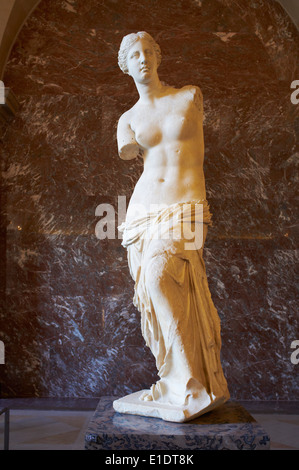 Frankreich, Paris, Louvre-Museum, Venus von Milo Stockfoto