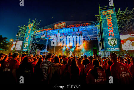 Detroit, Michigan, USA. 1. Juni 2014. Atmosphäre am zweiten Tag der 2014 WYCD Detroit Downtown Hoedown im Comerica Park in Detroit, MI am 31. 2014 Credit: Marc Nader/ZUMA Wire/ZUMAPRESS.com/Alamy Live News Stockfoto