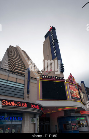 Ein Blick auf das House of Blues in Atlantic City, New Jersey Stockfoto