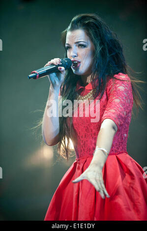 Liverpool, Vereinigtes Königreich. 31. Mai 2014. Tish das Mädchen großen GIG Liverpool Echo Arena Führung 31. kann 2014 Credit: Brian Jordan/Alamy Live News Stockfoto