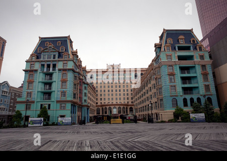 Ein Blick auf Bally es Hotel and Casino in Atlantic City, New Jersey Stockfoto