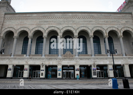 Eine Ansicht der Boardwalk Hall in Atlantic City, New Jersey Stockfoto