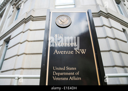 Das Hauptquartier des Department of Veterans Affairs in der Innenstadt von Washington, DC. Stockfoto