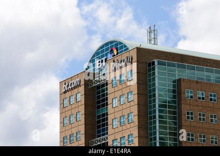 BT Riverside Tower in Belfast, Nordirland Stockfoto