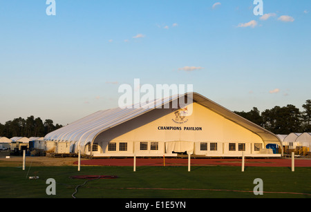 Pinehurst Golf Resort findet zurück zu US Open Meisterschaften im Juni 2014 statt. Stockfoto