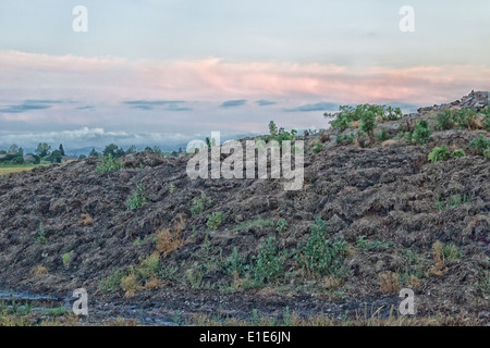 Zerstörten Bauern Häuser im italienischen Landschaft Stockfoto