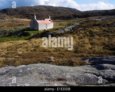 Hausruine, Eriskay, äußeren Hebriden, Schottland Stockfoto