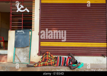 Indien, Bundesstaat Kerala Calicut oder Kozhikode, kommunistische Partei Stockfoto