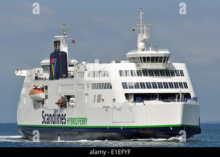 Scandlines Vogelfluglinie Hybrid-Fähre Prins Richard Stockfoto