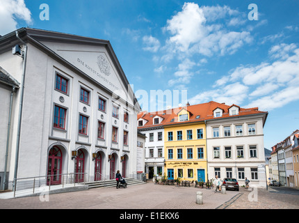 Mittelsachsischer Theater in Freiberg, Sachsen, Deutschland Stockfoto