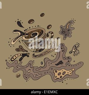 Tasse Kaffee. Stockfoto