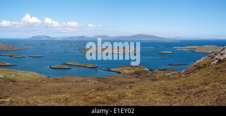 Klang von Harris aus Crogearraidh Na Thobha, North Uist, äußeren Hebriden, Schottland Stockfoto