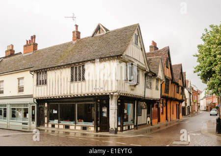 Tudor Altbaus in Ipswich Stockfoto