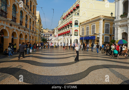 China, Macau, Largo de Senado Stockfoto