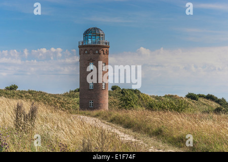 Der ehemalige Marinepeilturm befindet sich am Kap Arkona, Insel Rügen, Mecklenburg-Western Pomerania, Deutschland, Europa Stockfoto