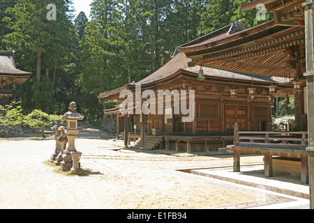 Bestandteil der Dai Garan Komplex in Koyasan Japan Stockfoto