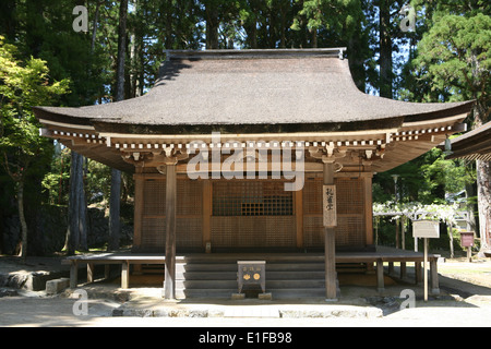 Bestandteil der Dai Garan Komplex in Koyasan Japan Stockfoto