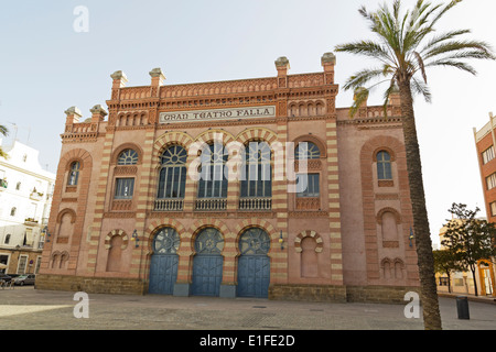 Großen Falla Theater (Gran Teatro Falla in spanischer Sprache), Cádiz, Andalusien. Spanien Stockfoto