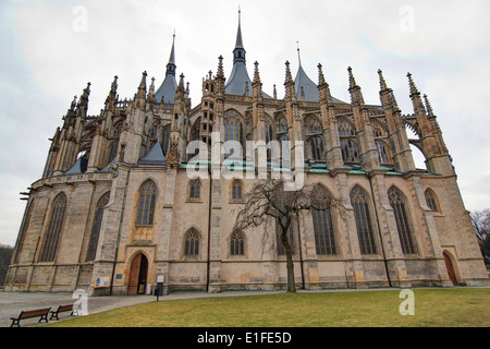 St. Barbara Kirche Stockfoto