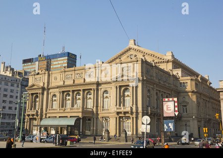 Teatro Colón in Buenos Aires, Argentinien. Dieses Opernhaus gilt als eines der Top 5 weltweit Konzert hal Stockfoto