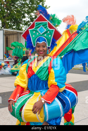 Samba-Festival in den Niederlanden Stockfoto