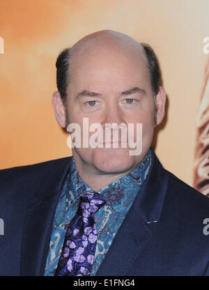 London, UK, UK. 11. Dezember 2013. David Koechner besucht die UK-Premiere von "Anchorman 2: The Legend Continues'' at Vue West End. © Ferdaus Shamim/ZUMA Wire/ZUMAPRESS.com/Alamy Live-Nachrichten Stockfoto