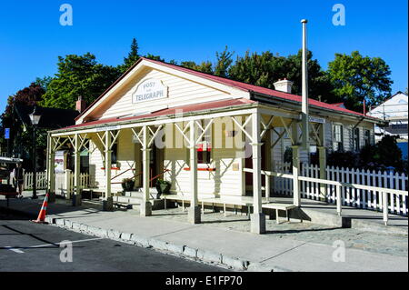 Historisches Haus in Arrowtown, Otago, Südinsel, Neuseeland, Pazifik Stockfoto