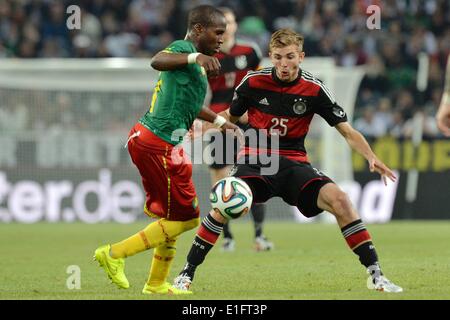 Borussia-Park Mönchengladbach, Deutschland. 1. Juni 2014. Internationale Fußball freundlich Deutschland gegen Kamerun Vorbereitungen für die FIFA WM 2014 in Brasilien. Christoph Kramer Deutschland Credit: Aktion Plus Sport/Alamy Live-Nachrichten Stockfoto