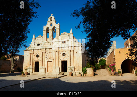 Griechenland, Insel Kreta, Arkadi Kloster (Arkadiou) Stockfoto